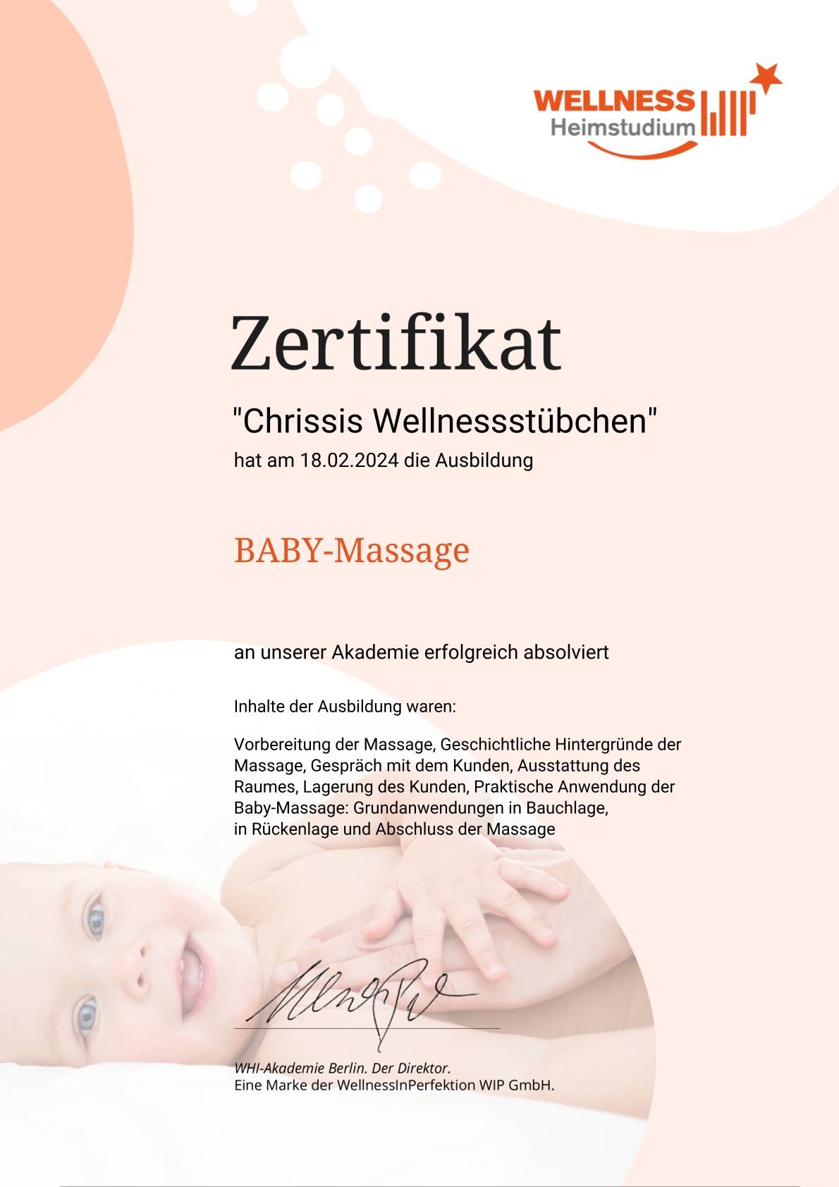 BABY-Massage