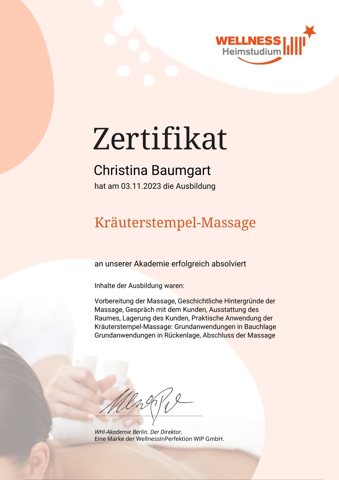 Kräuterstempel-Massage